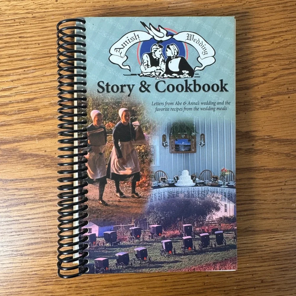 Amish‎ Wedding Story & Cookbook Larry Miller Doyle Yoder Spiral Bound